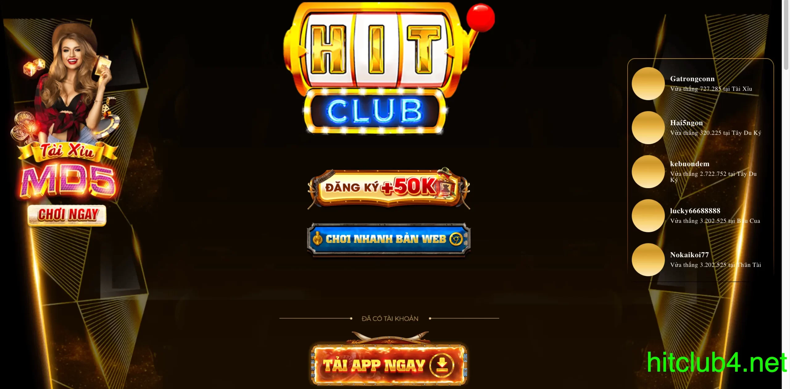 Tìm thật đúng link truy cập vào Hit Club 