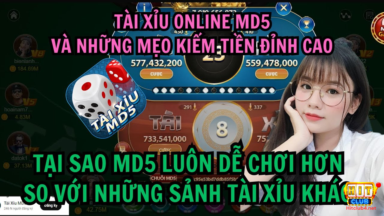 Những bí kíp dễ làm giàu bằng tài xỉu MD5